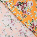 Popeline Estampado Flamenco Cretone Amarelo Ovo - Ribes y Casals