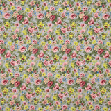 Popelíne Estampado Flamenca Cretona Verde Salvia - Ribes y Casals