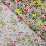 Popelíne Estampado Flamenca Cretona Verde Salvia - Ribes y Casals