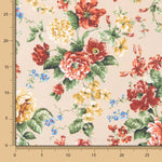 Popeline Estampado Flamenco Cretone Camel - Ribes y Casals