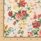 Popeline Estampado Flamenco Cretone Camel - Ribes y Casals