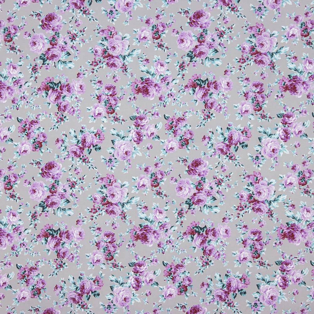 Popeline Estampado Flamenco Cretone Taupe - Ribes y Casals