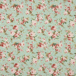 Popeline Estampado Flamenco Cretone Verde Claro - Ribes y Casals