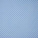 Popeline Estampado Flamenco Bolinhas 10mm  Azul Báltico - Ribes y Casals