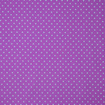 Popeline Estampado Flamenco Bolinhas 10mm Roxo - Ribes y Casals