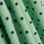 Popeline Estampado Flamenco Bolinhas 10mm Verde Claro - Ribes y Casals