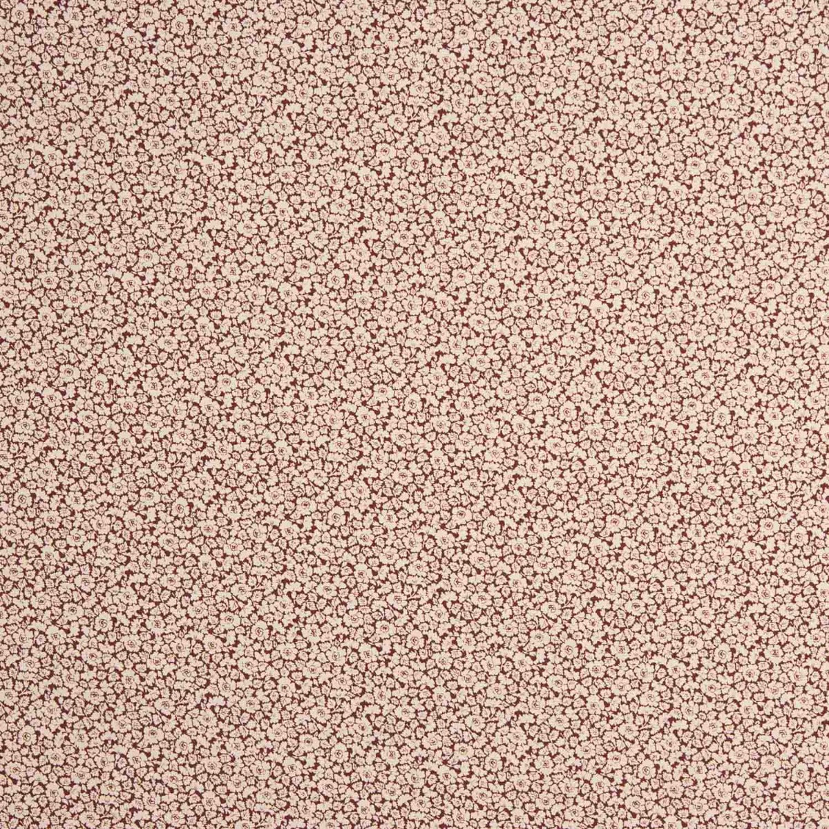 Popeline Estampado Florette Grana - Ribes y Casals