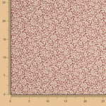 Popeline Estampado Florette Grana - Ribes y Casals