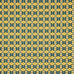 Popeline Estampado Geo Ocre - Ribes y Casals