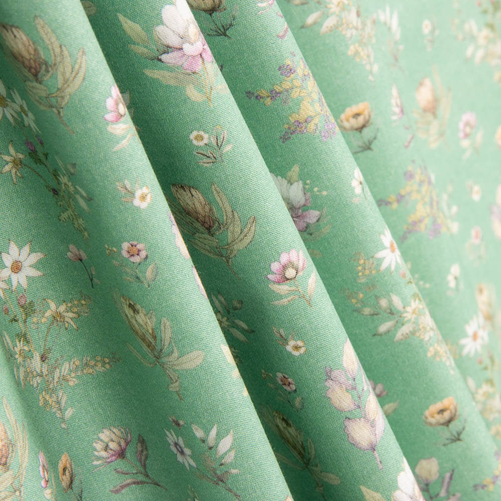 Popeline Estampado Primavera Antecipada - Ribes y Casals