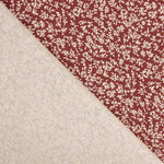 Popeline Estampado Rouse Grana - Ribes y Casals