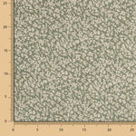 Popeline Estampado Rouse Verde - Ribes y Casals