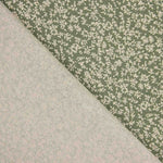 Popeline Estampado Rouse Verde - Ribes y Casals