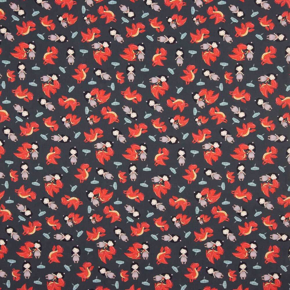 Popeline Estampado São Jorge - Ribes y Casals