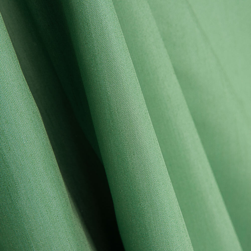 Tecido de Popelina Liso Verde-água - Ribes y Casals