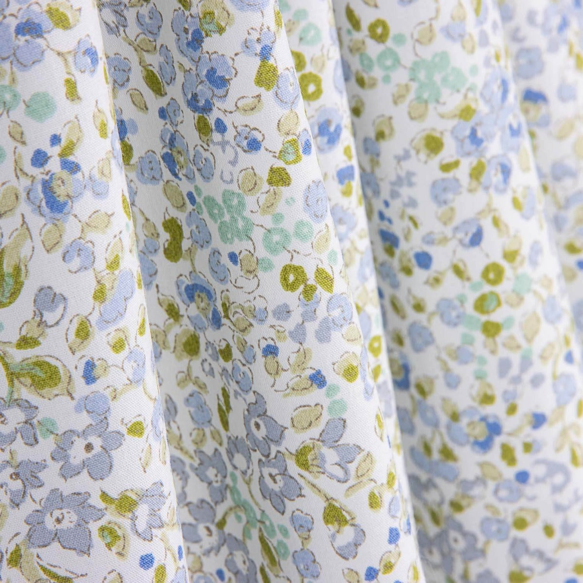 Popeline Algodão Orgânico Floral Liberty - Ribes y Casals