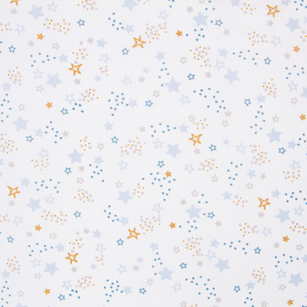 Popelín Galaxy Azul Oeko-Tex® - Ribes y Casals