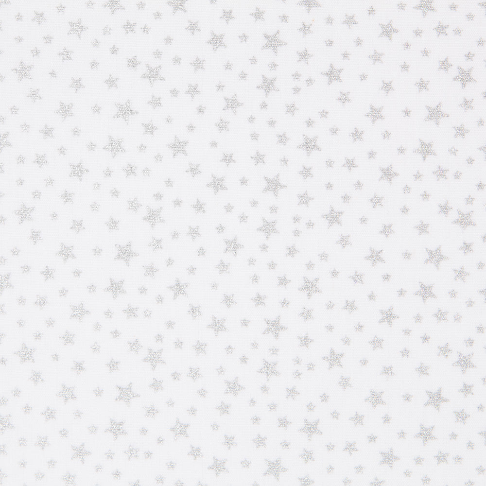 Retal Popelín Galaxy Lurex Blanco 50x145cm - Ribes y Casals