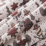 Popelina Gothic Tattoo - Ribes y Casals