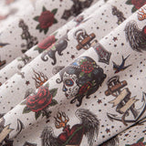 Popelina Gothic Tattoo - Ribes y Casals