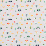 Popelín Insectos Gris - Ribes y Casals