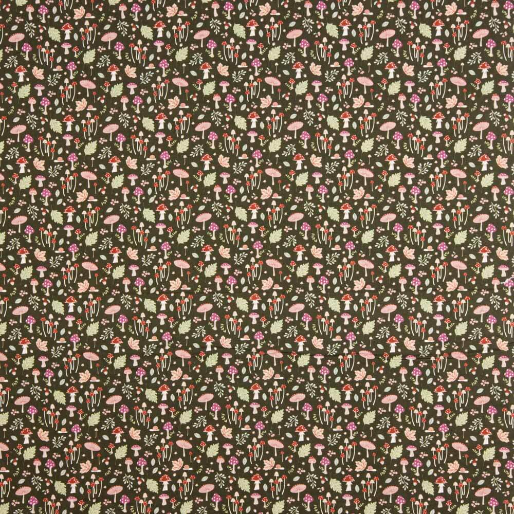 Popeline Algodão Montanha Verde - Ribes y Casals