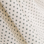 Popeline Bolinhas Cinzento - Ribes y Casals