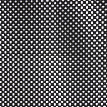 Popeline Flamenco Bolinhas Fundo Preto 7mm - Ribes y Casals