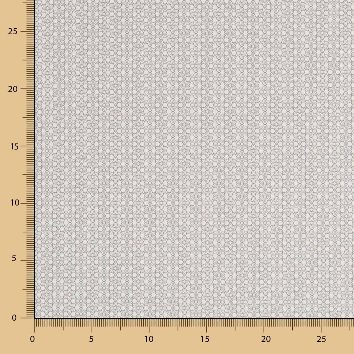 Popeline Margarida Cinzento - Ribes y Casals