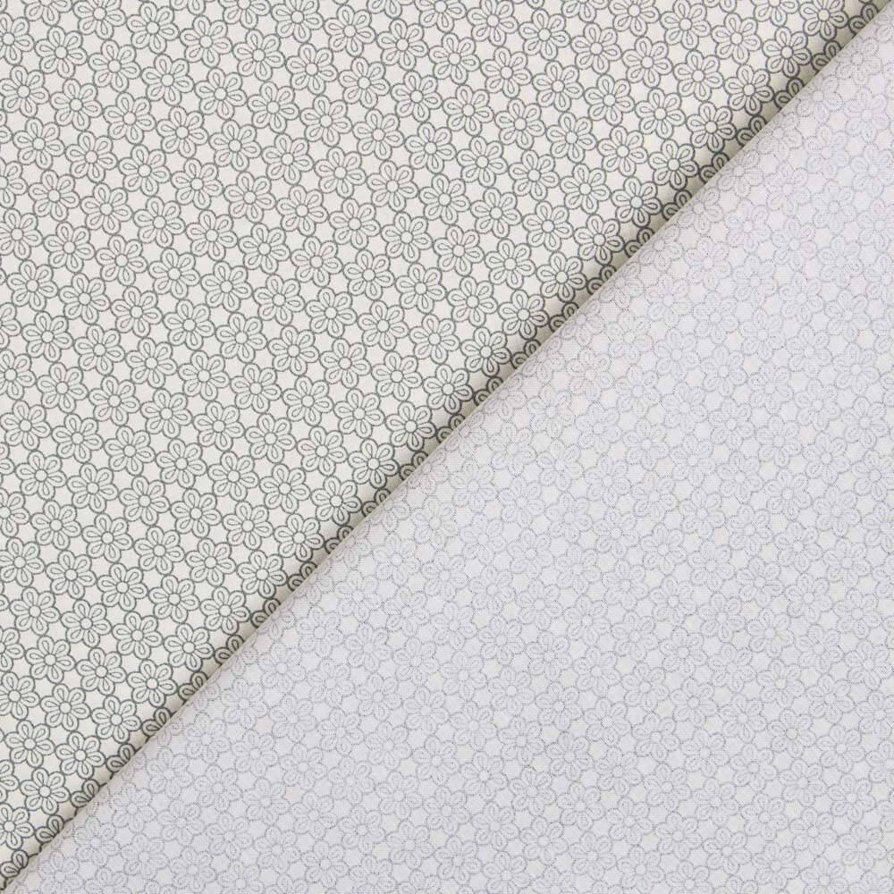 Popeline Margarida Cinzento - Ribes y Casals