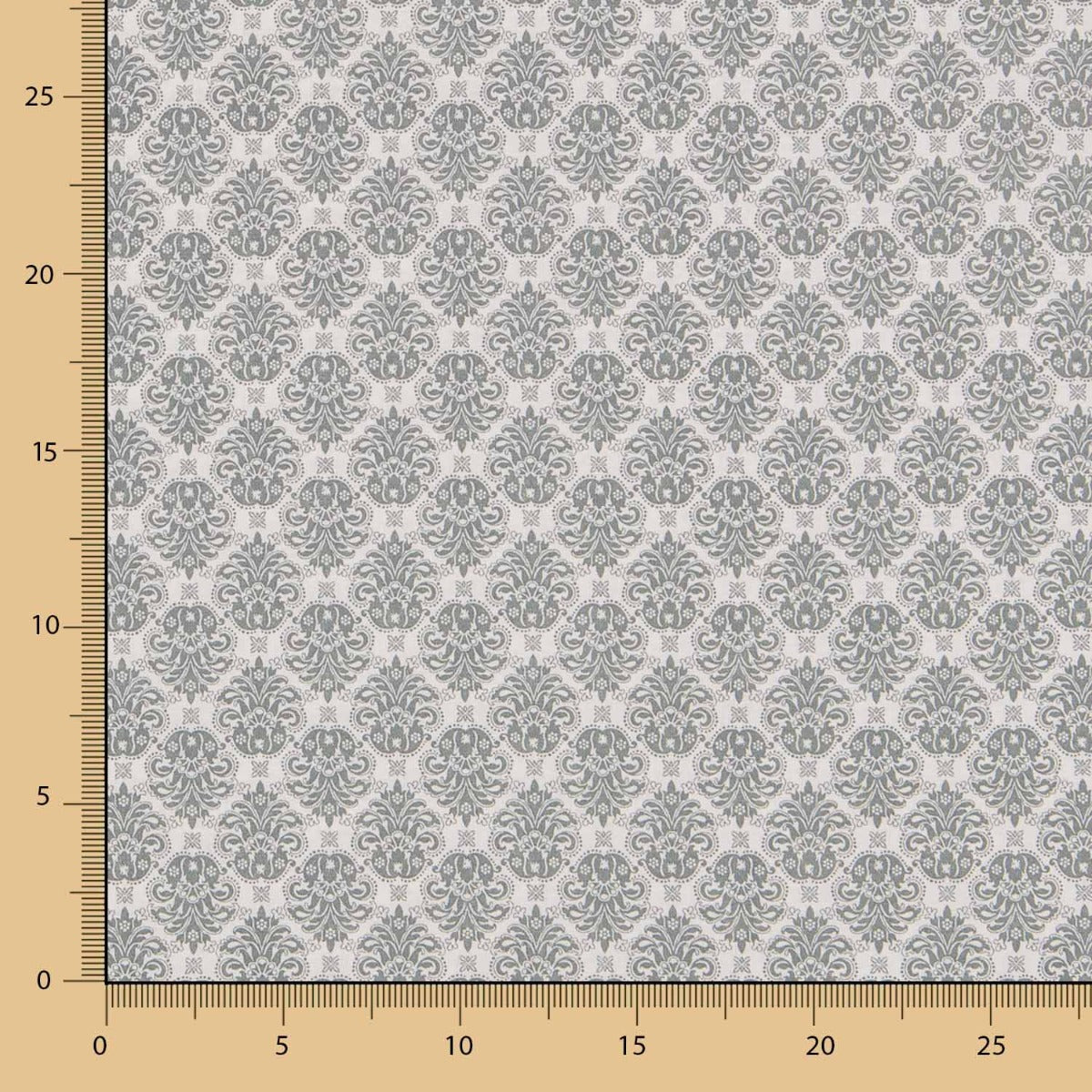 Popeline Medieval Cinza - Ribes y Casals