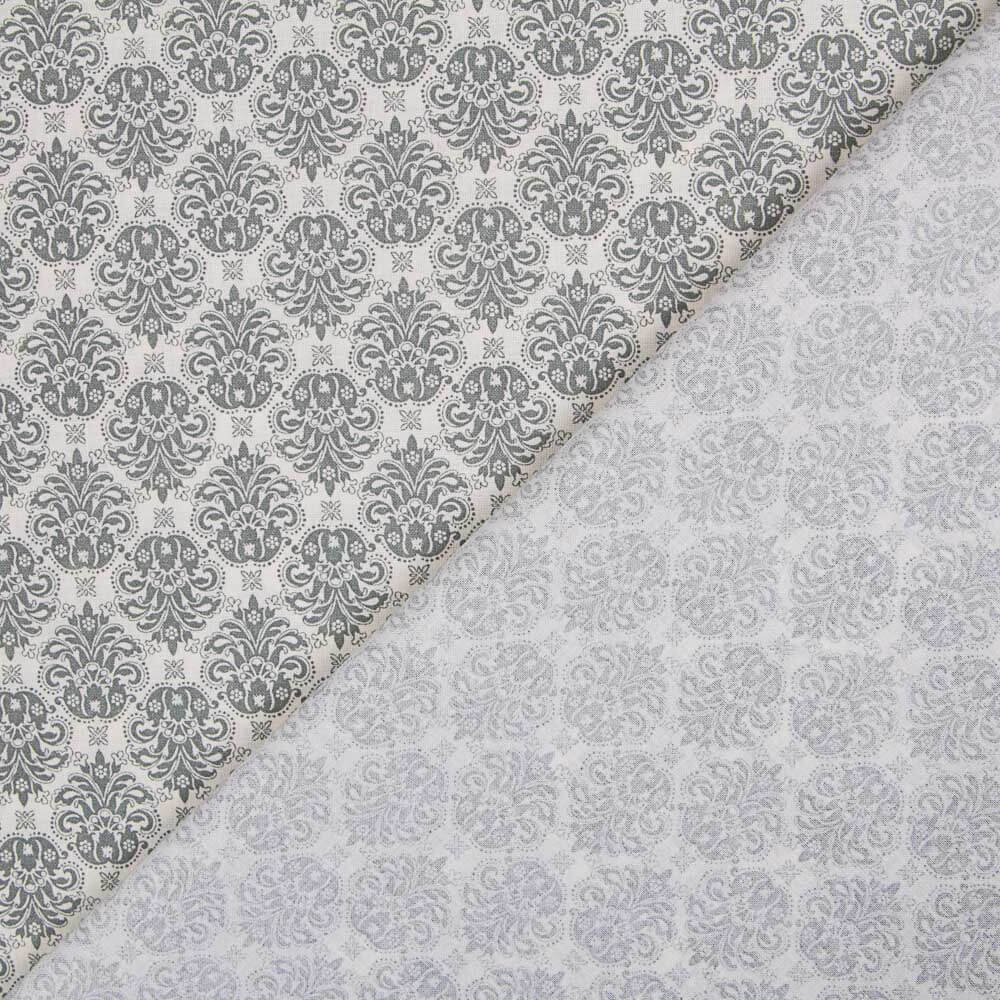 Popeline Medieval Cinza - Ribes y Casals