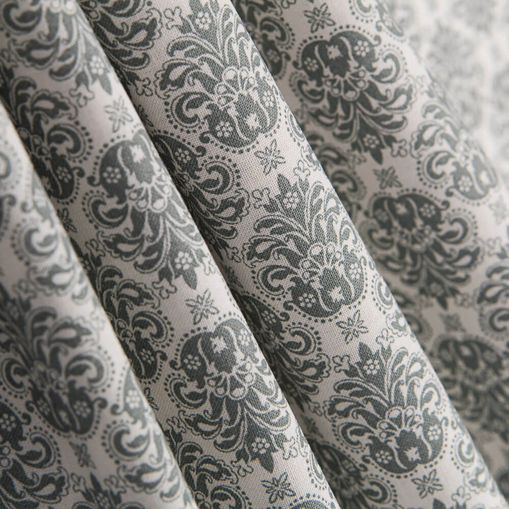 Popeline Medieval Cinza - Ribes y Casals