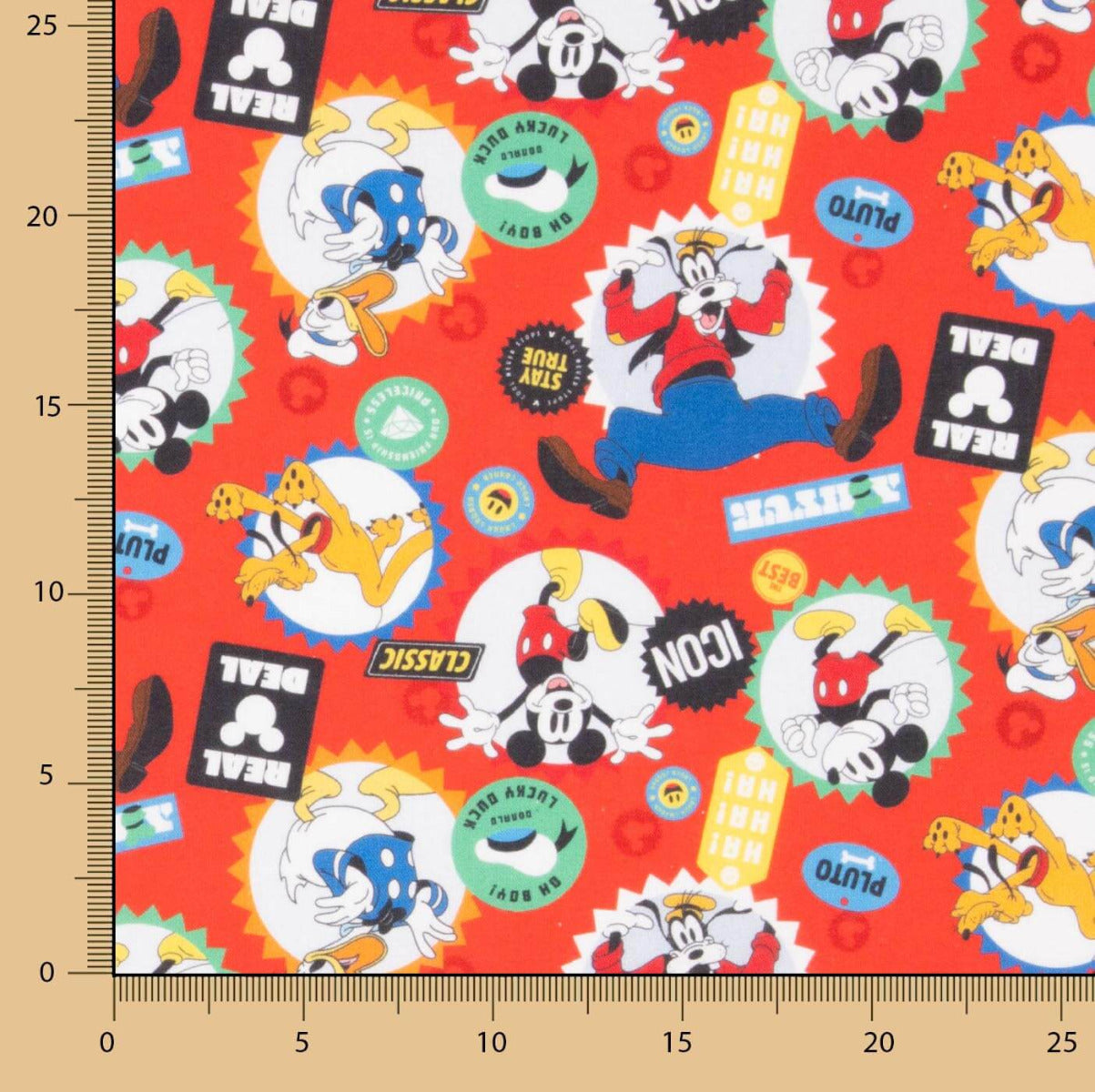 Popeline Amigos do Mickey - Ribes y Casals