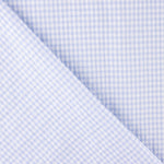 Popeline Mini Xadrez Vichy Azul Claro - Ribes y Casals