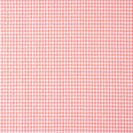 Popeline Mini Xadrez Vichy Coral - Ribes y Casals