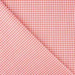 Popeline Mini Xadrez Vichy Coral - Ribes y Casals