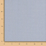Popeline Mini Geo Azul - Ribes y Casals