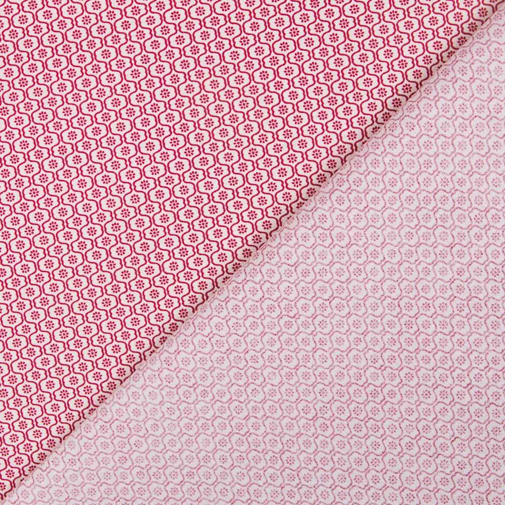 Popeline Mini Geo Vermelho - Ribes y Casals