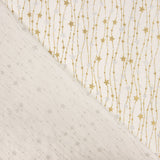 Popeline De Natal Brilhos Cru - Ribes y Casals