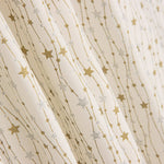 Popeline De Natal Brilhos Cru - Ribes y Casals