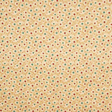 Popeline De Natal Estrelas Dourada - Ribes y Casals