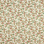 Popeline De Natal Floral Cru - Ribes y Casals