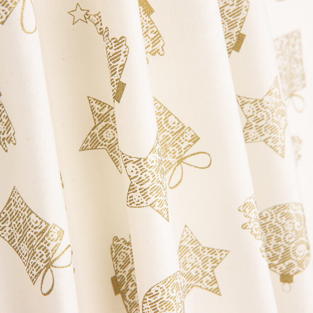 Popeline De Natal Presentes Cru - Ribes y Casals