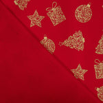 Popeline De Natal Presentes Vermelho - Ribes y Casals