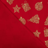 Popeline De Natal Presentes Vermelho - Ribes y Casals
