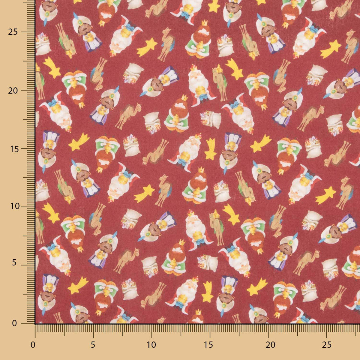 Popeline De Natal  Reis Magos - Ribes y Casals