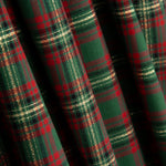 Popeline De Natal Tartan Lurex Vermelho E Verde - Ribes y Casals