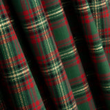 Popeline De Natal Tartan Lurex Vermelho E Verde - Ribes y Casals