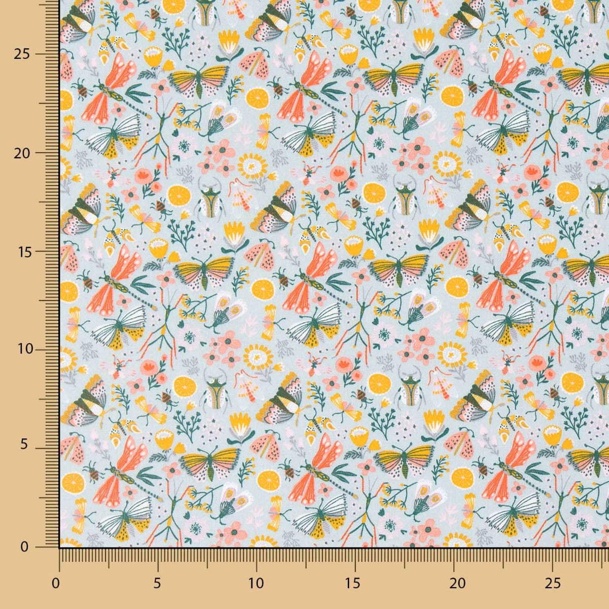 Popelín Oeko Tex Neverland Azulado - Ribes y Casals